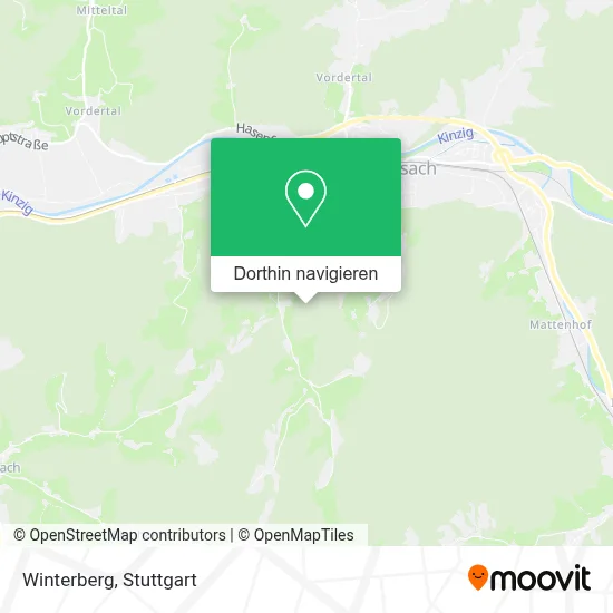 Winterberg Karte