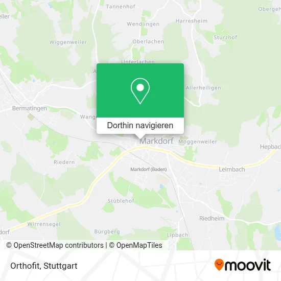 Orthofit Karte