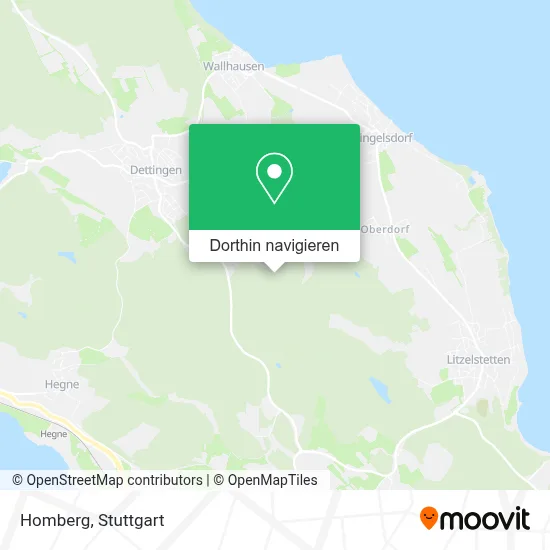 Homberg Karte
