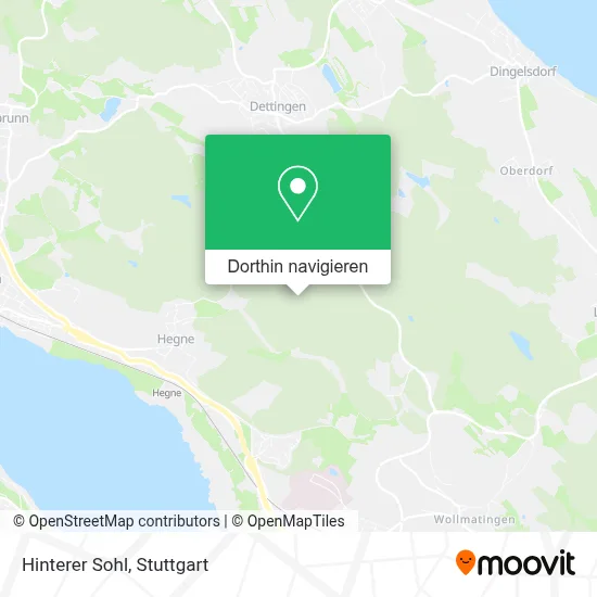 Hinterer Sohl Karte