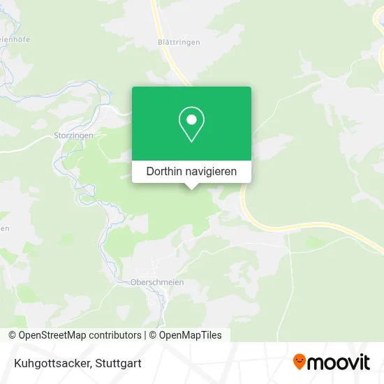 Kuhgottsacker Karte