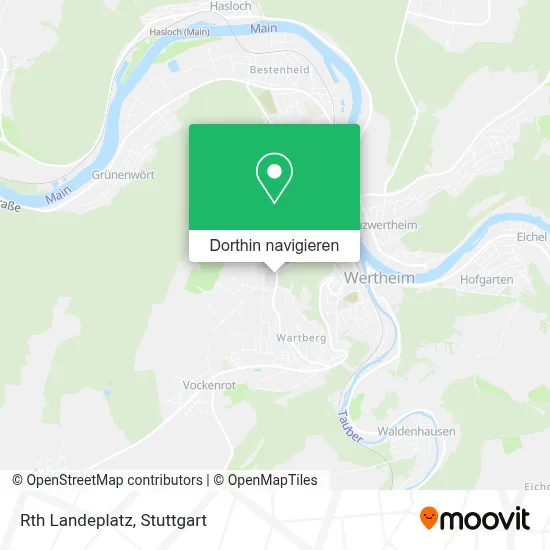 Rth Landeplatz Karte