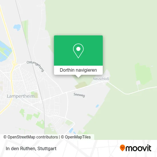 In den Ruthen Karte