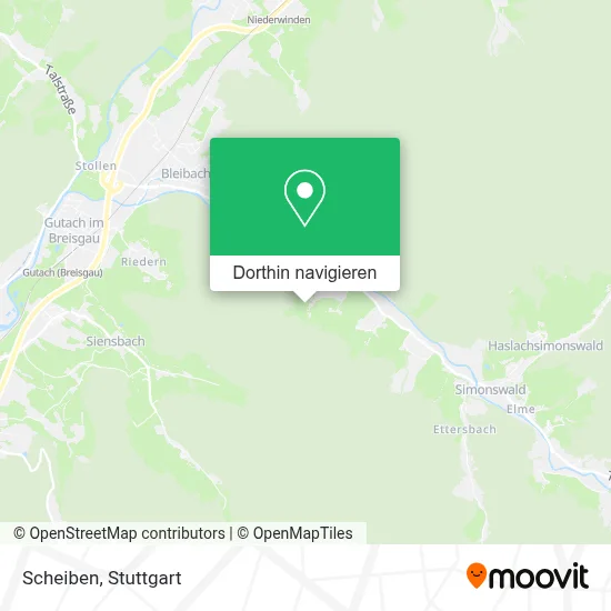 Scheiben Karte
