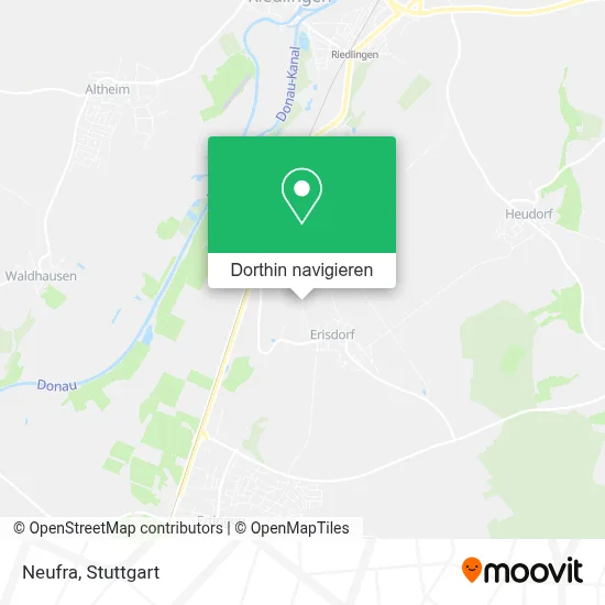 Neufra Karte