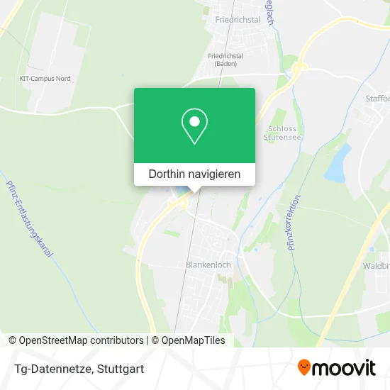 Tg-Datennetze Karte