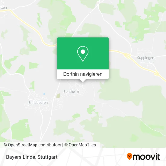 Bayers Linde Karte