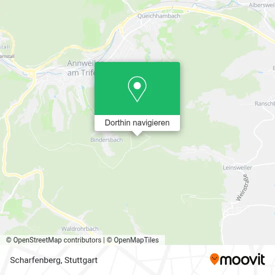 Scharfenberg Karte