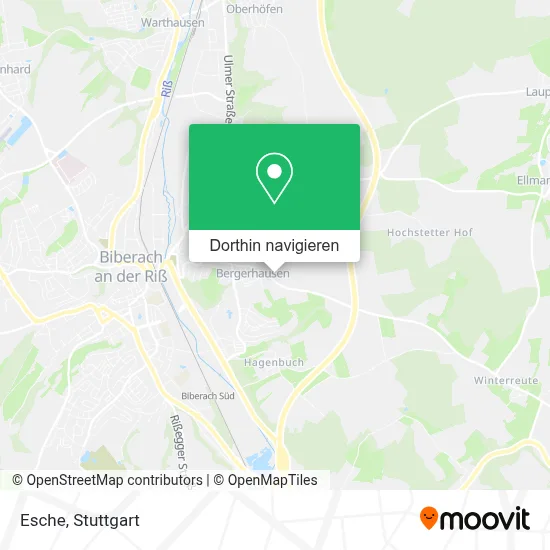 Esche Karte