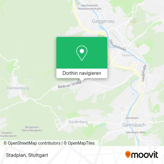 Stadplan Karte