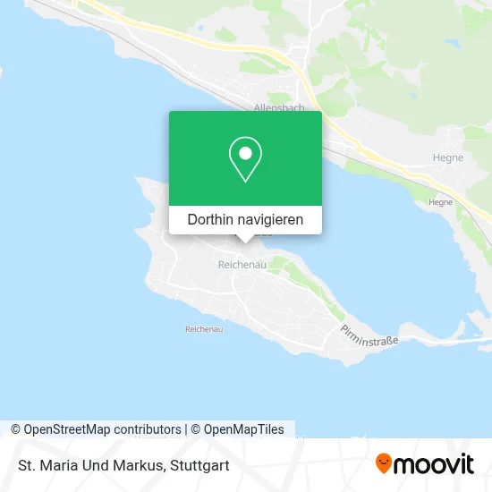 St. Maria Und Markus Karte