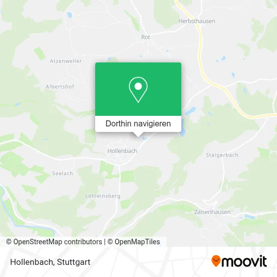 Hollenbach Karte