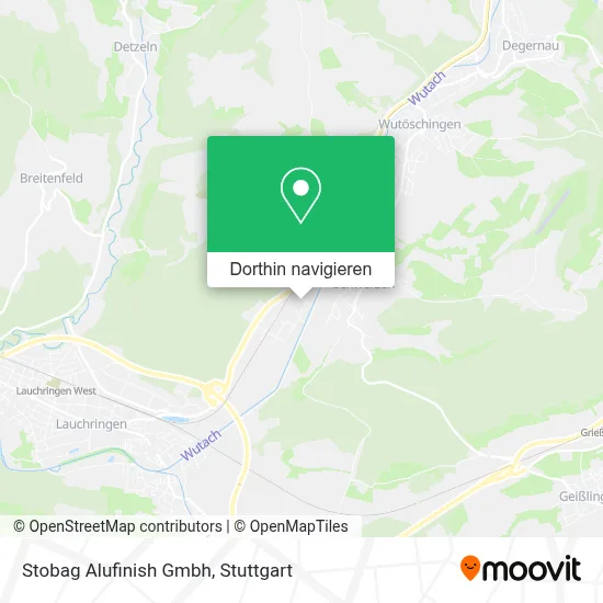 Stobag Alufinish Gmbh Karte