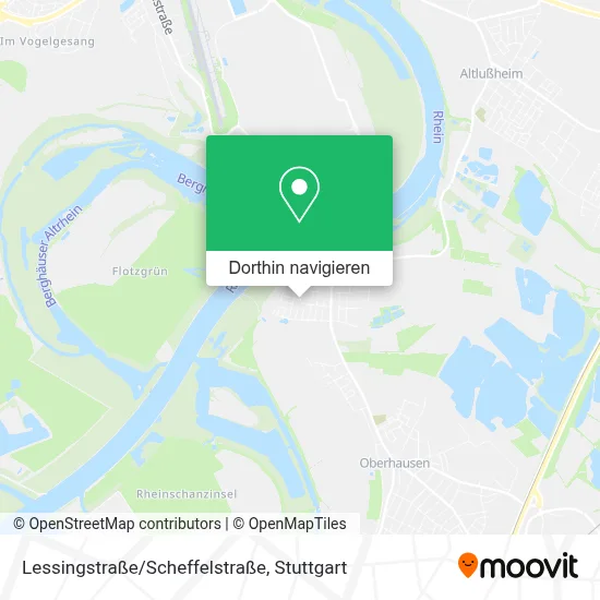 Lessingstraße/Scheffelstraße Karte