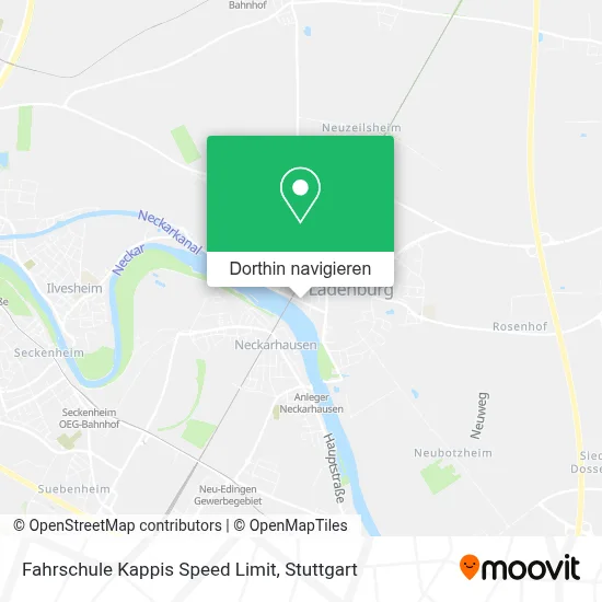 Fahrschule Kappis Speed Limit Karte