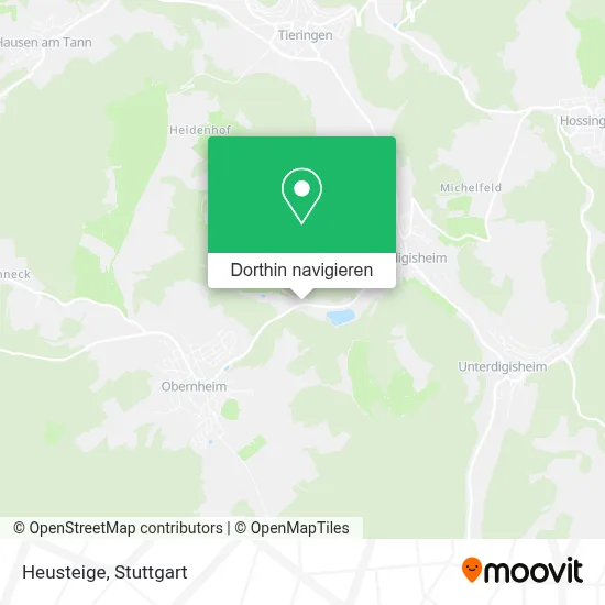 Heusteige Karte