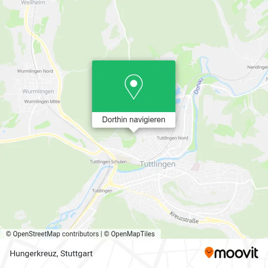 Hungerkreuz Karte