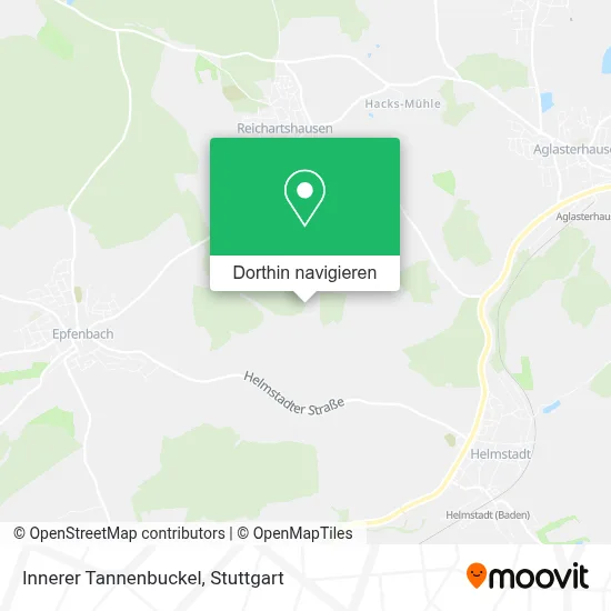Innerer Tannenbuckel Karte