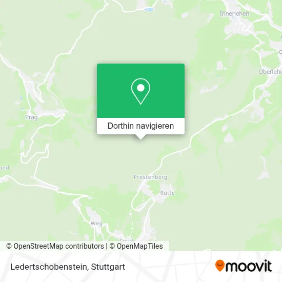 Ledertschobenstein Karte