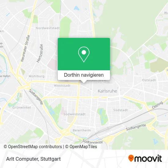 Arlt Computer Karte