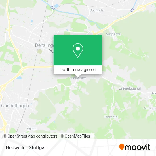 Heuweiler Karte