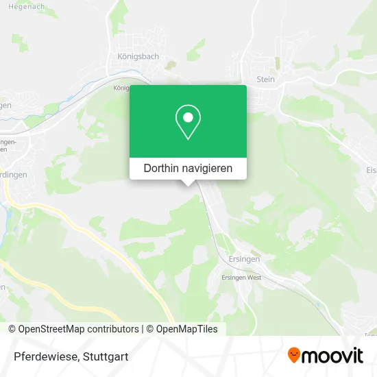 Pferdewiese Karte