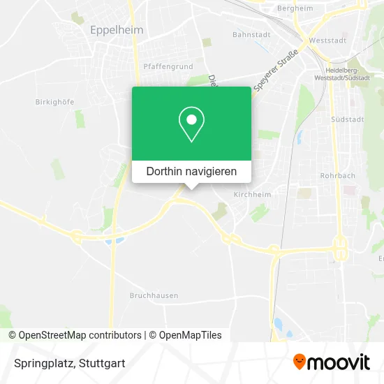 Springplatz Karte