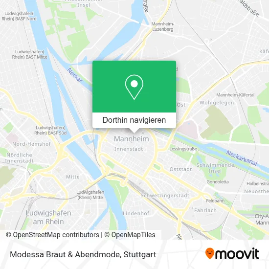 Modessa Braut & Abendmode Karte