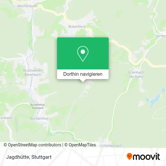 Jagdhütte Karte