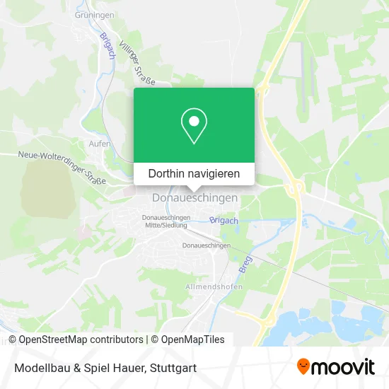 Modellbau & Spiel Hauer Karte