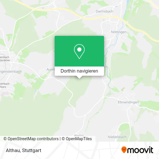 Althau Karte