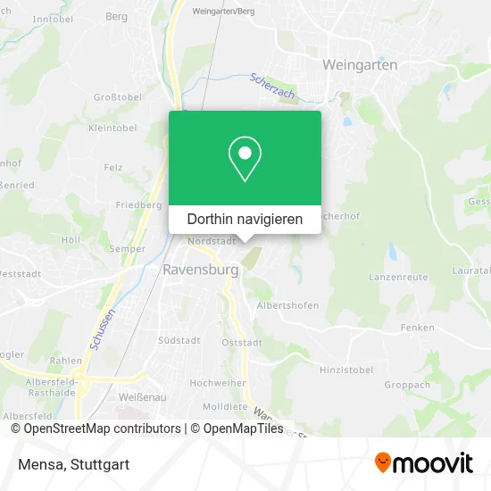 Mensa Karte