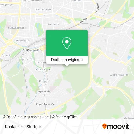 Kohlackert Karte