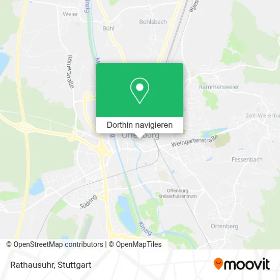 Rathausuhr Karte