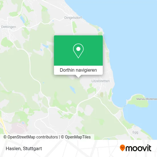 Haslen Karte