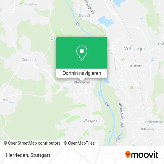 Illerrieden Karte
