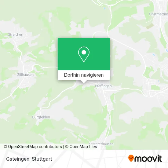 Gsteingen Karte