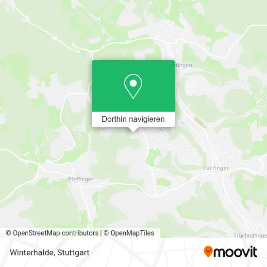 Winterhalde Karte