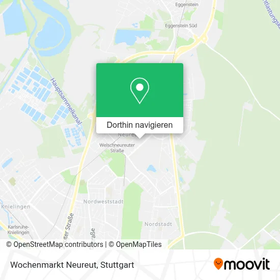 Wochenmarkt Neureut Karte