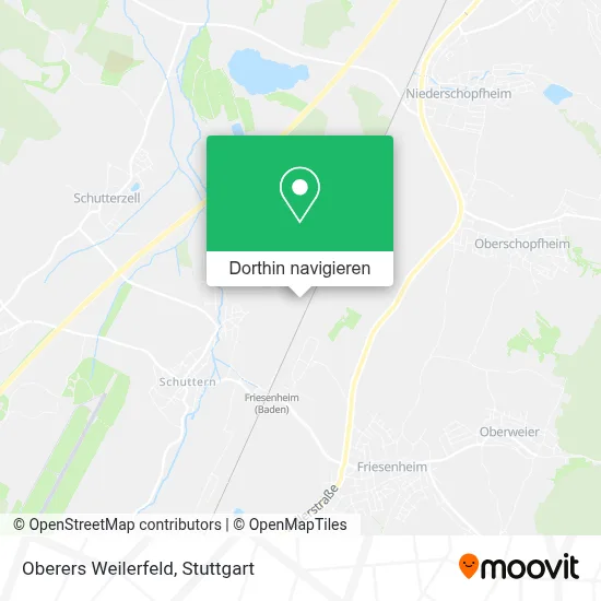 Oberers Weilerfeld Karte