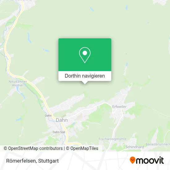 Römerfelsen Karte