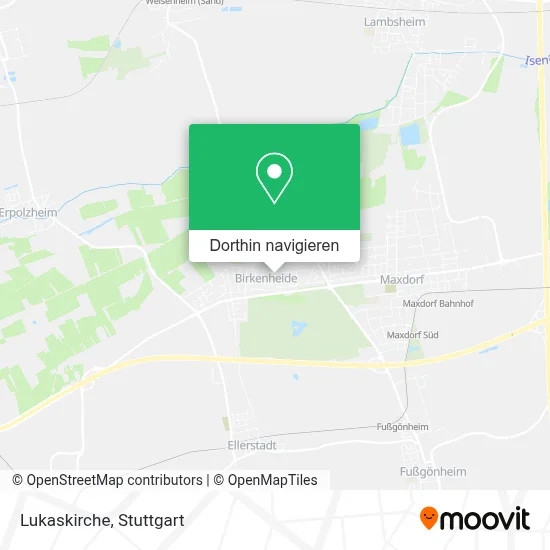 Lukaskirche Karte