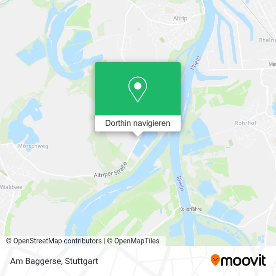 Am Baggerse Karte