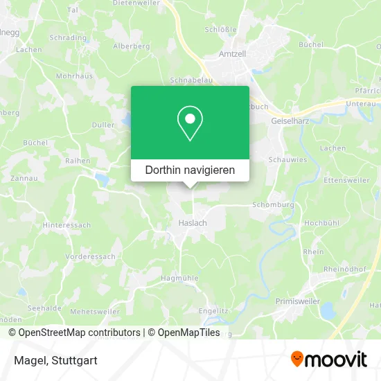 Magel Karte