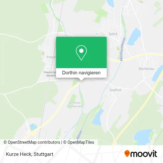 Kurze Heck Karte