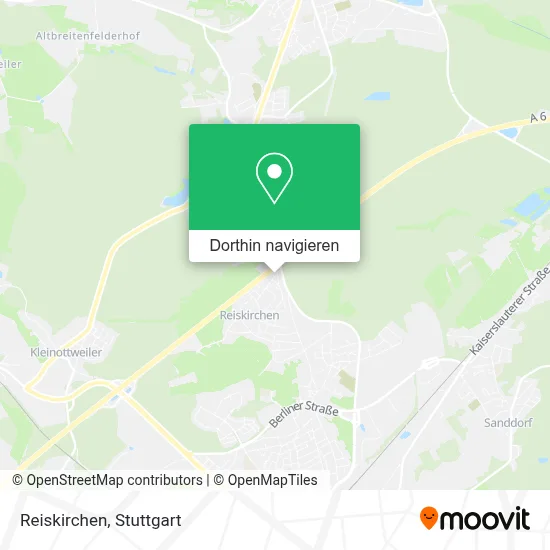 Reiskirchen Karte