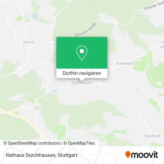 Rathaus Durchhausen Karte
