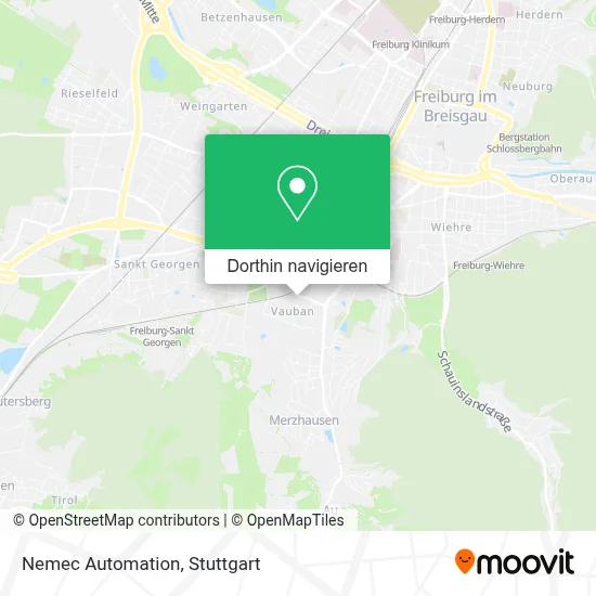 Nemec Automation Karte