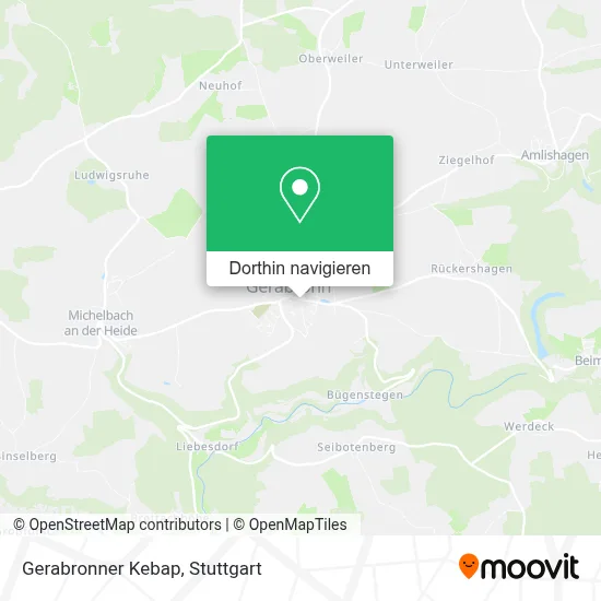 Gerabronner Kebap Karte