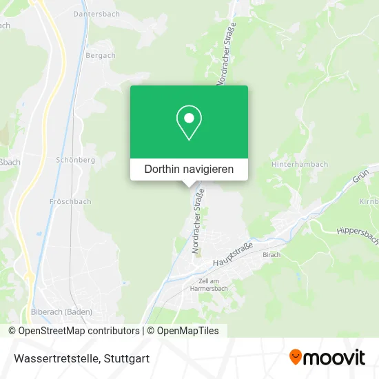 Wassertretstelle Karte